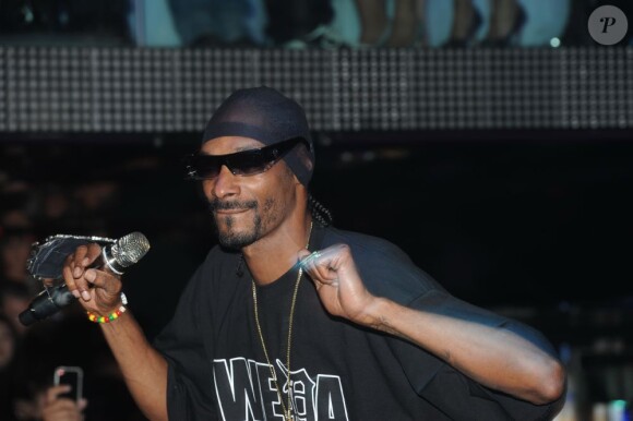 Snoop Dogg lors de l'anniversaire de Jean-Roch au VIP ROOM à Paris le 5 octobre 2011