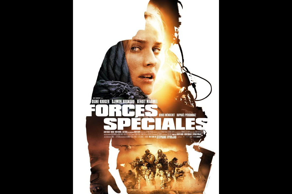 Photo : L'affiche du film Forces Spéciales, avec Benoît Magimel en