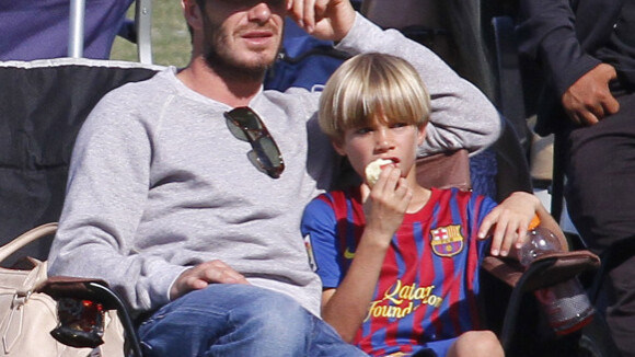 David Beckham : Père attentionné et supporter enflammé pour ses enfants
