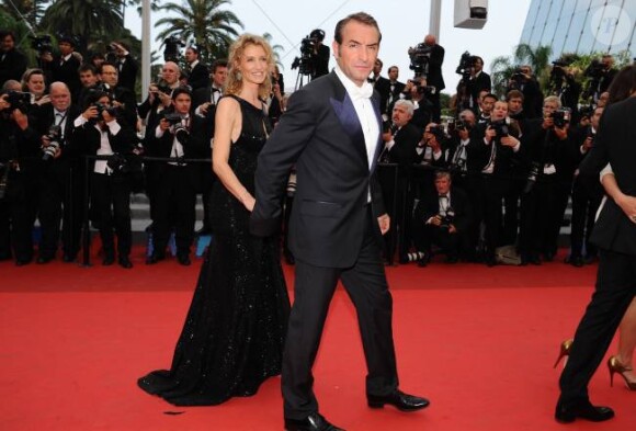 Jean Dujardin et Alexandra Lamy au festival de Cannes en mai 2011