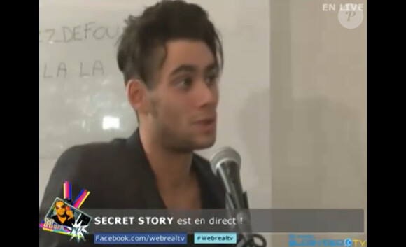 Simon se confie à la Web Real TV sur Secret Story 5