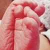 Photo twittée par Tori Spelling après la naissance de sa fille Hattie Margaret
