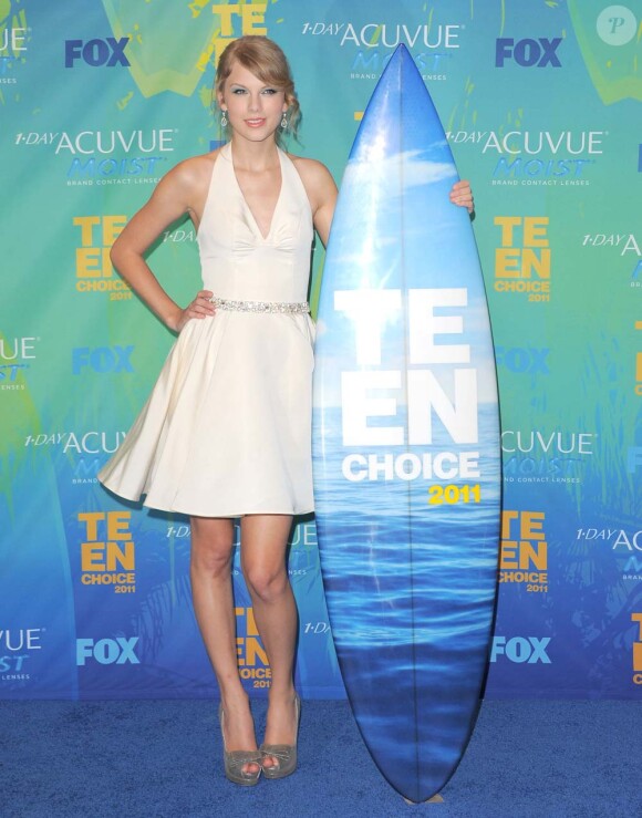 Taylor Swift à Los Angeles, le 7 août 2010.