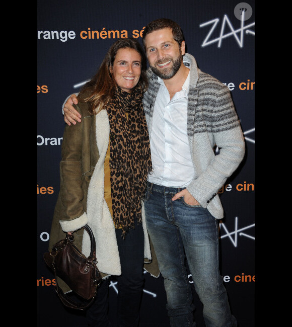 Lisa Azuelos et Arthur Benzaquen lors de l'avant-première de la série ZAK à Paris le 12 octobre 2011