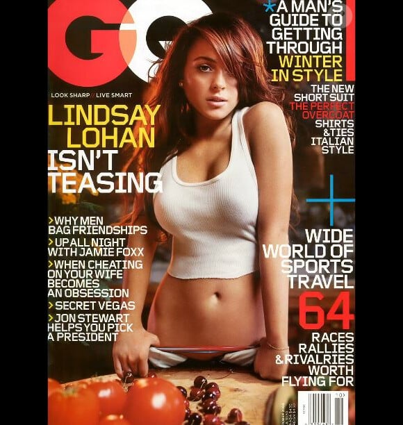 "Lindsay Lohan Isn't Teasing" pour le GQ américain. Octobre 2004.