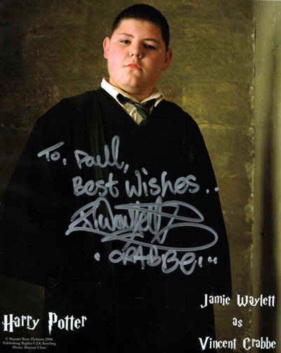 Jamie Waylett dans sa période Harry Potter.