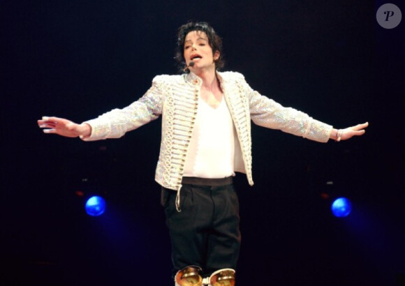 Michael Jackson, en 2002 à New York City.