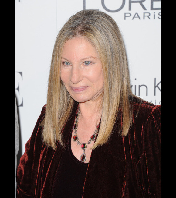 Barbra Streisand au gala annuel des Elle Women in Hollywood Tribute, à Los Angeles, le 17 octobre 2011