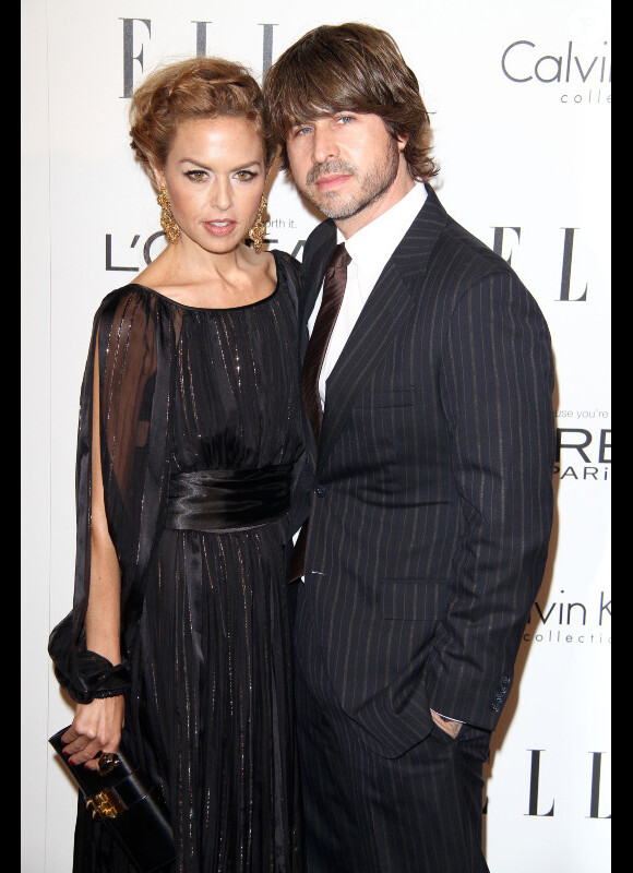 Rachel Zoe et son mari Rodger Berman au gala annuel des Elle Women in Hollywood Tribute, à Los Angeles, le 17 octobre 2011
