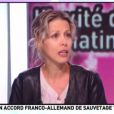 Tristane banon dans  La Matinale  de Canal+, le 19 octobre 2011. Séquence à la 39e minute.