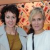 Valérie Bonneton et Judith Godrèche à l'inauguration de l'Atelier Barbie à l'Espace Basfroi le mercredi 19 octobre à Paris