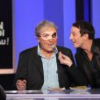 Pierre Perret et Laurent Artufel lors de Vendredi sur un plateau ! diffusé le 21 octobre 2011 sur France 3