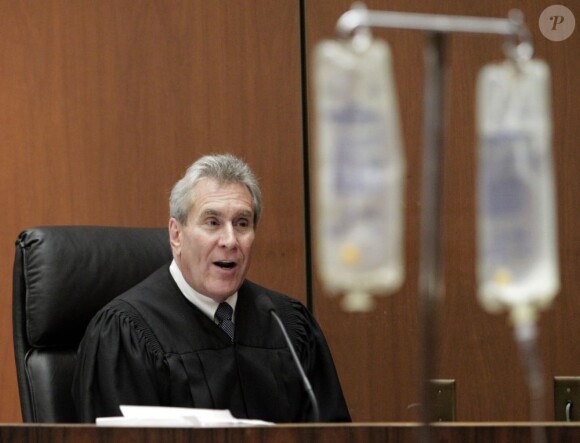 Procès de Conrad Murray à Los Angeles le 20 octobre 2011 - ici le juge Pastor