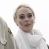 Lindsay Lohan se rend au tribunal de Los Angeles, le mercredi 19 octobre 2011.