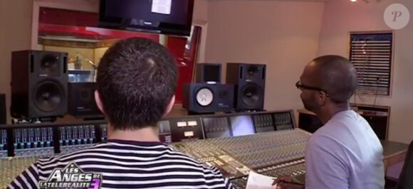 Darrell en studio dans les Anges de la télé-réalité 3, mardi 25 octobre 2011 sur NRJ 12