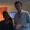 Denis Brogniart et une de ses followers Twitter à TF1