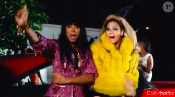 Beyoncé dans son clip Party, ici avec Kelly Rowland