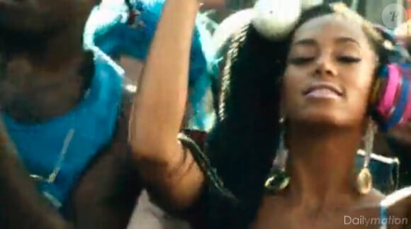 Solange Knowles dans le clip Party de Beyoncé