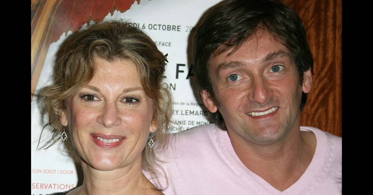 Pierre Palmade et Michèle Laroque, à Paris, le 24 septembre 2011. Purepeople