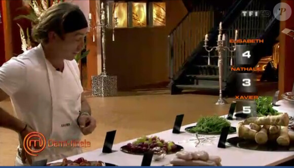 Xavier dans Masterchef 2, jeudi 27 octobre 2011 sur TF1