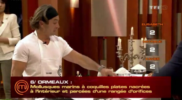 Xavier dans Masterchef 2, jeudi 27 octobre 2011 sur TF1