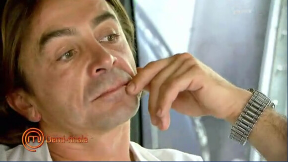 Xavier pense dans Masterchef 2, jeudi 27 octobre 2011 sur TF1