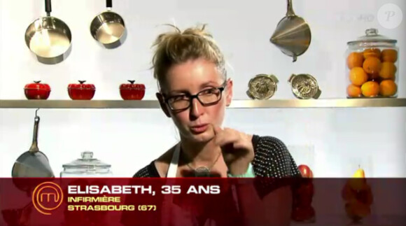 Elisabeth dans Masterchef 2, jeudi 27 octobre 2011 sur TF1