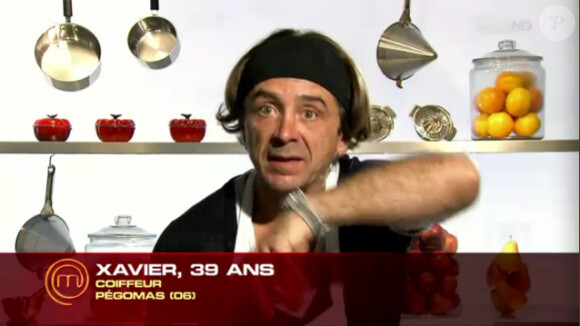 Xavier dans Masterchef 2, jeudi 27 octobre 2011 sur TF1
