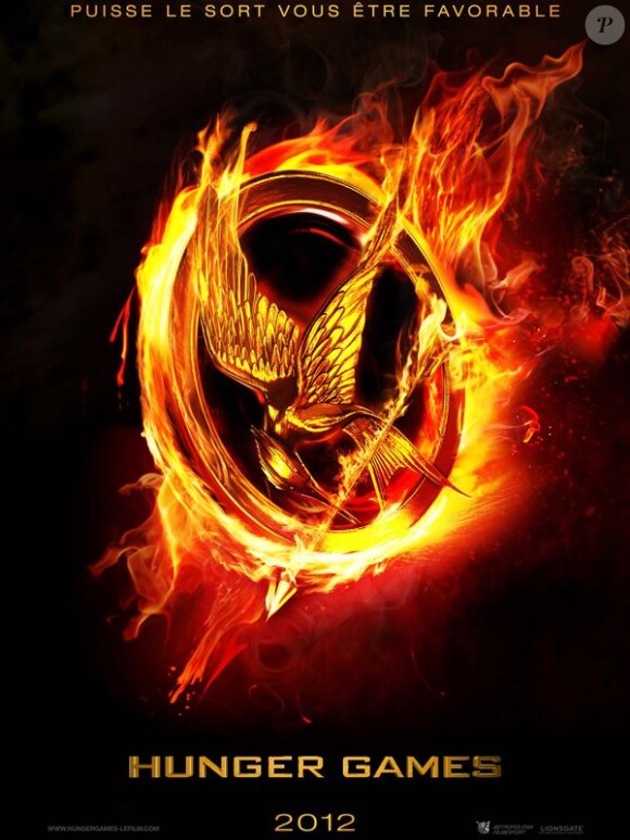 La première affiche de Hunger Games.
