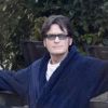 Charlie Sheen à Los Angeles, sur le tournage du film A Glimpse Inside the Mind of Charlie Swann III, le vendredi 28 octobre 2011.