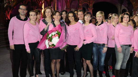 Audrey Pulvar, Faustine Bollaert, une star de PBLV... : En rose contre le cancer