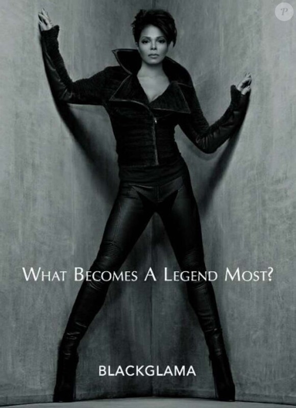 Janet Jackson sublime pour la campagne "What becomes a legend most ?" de Blackglama, 2011.