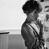 Helena Christensen pose pour le bijoutier danois Ole Lynggaard.