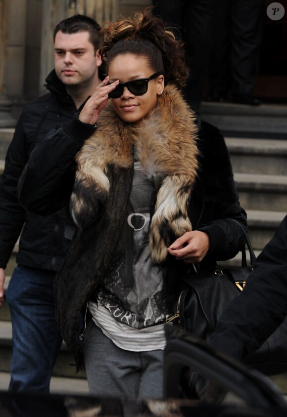 Rihanna à Paris le 20 octobre 2011