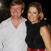 Lors du festival Brionplein, à Curaçao, la princesse Maxima s'est montrée très complice avec son mari le prince Willem-Alexander.
La reine Beatrix, le prince Willem-Alexander et la princesse Maxima des Pays-Bas faisaient escale pour 48 heures à Curaçao, les 1er et 2 novembre 2011, dans le cadre de leur visite officielle de dix jours dans les Antilles.