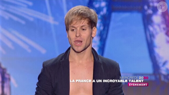 Juan Carlos dans la bande-annonce de La France a un Incroyable Talent diffusée le mercredi 9 novembre 2011