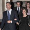 Letizia et Felipe d'Espagne sont à Londres. Ils assistent à l'anniversaire de la Chambre de Commerce Espagnole en Grande-Bretagne. 7 novembre 2011