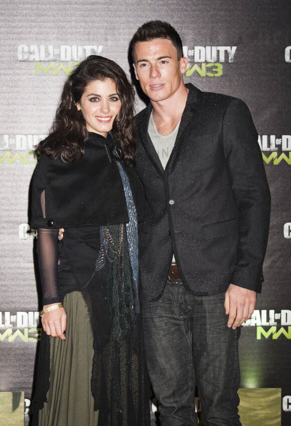 Katie Melua et son boyfriend James Toseland à la soirée de lancement de Call of Duty : Modern Warfare 3 à Londres le 7 novembre 2011.
