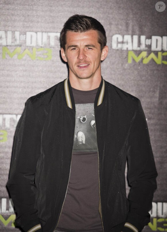 Joey Barton à la soirée de lancement de Call of Duty : Modern Warfare 3 à Londres le 7 novembre 2011.
