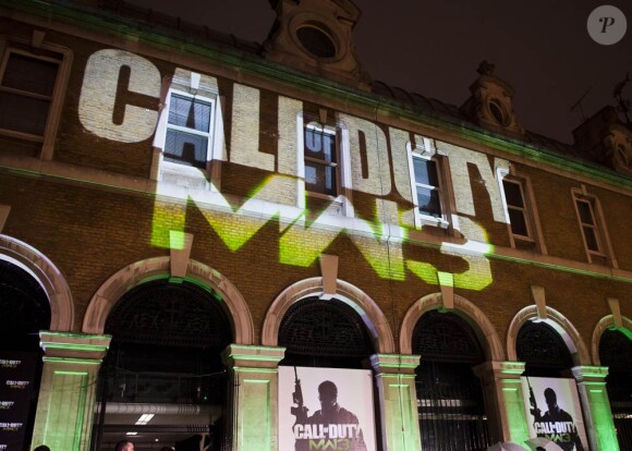 Soirée de lancement de Call of Duty : Modern Warfare 3 à Londres le 7 novembre 2011.