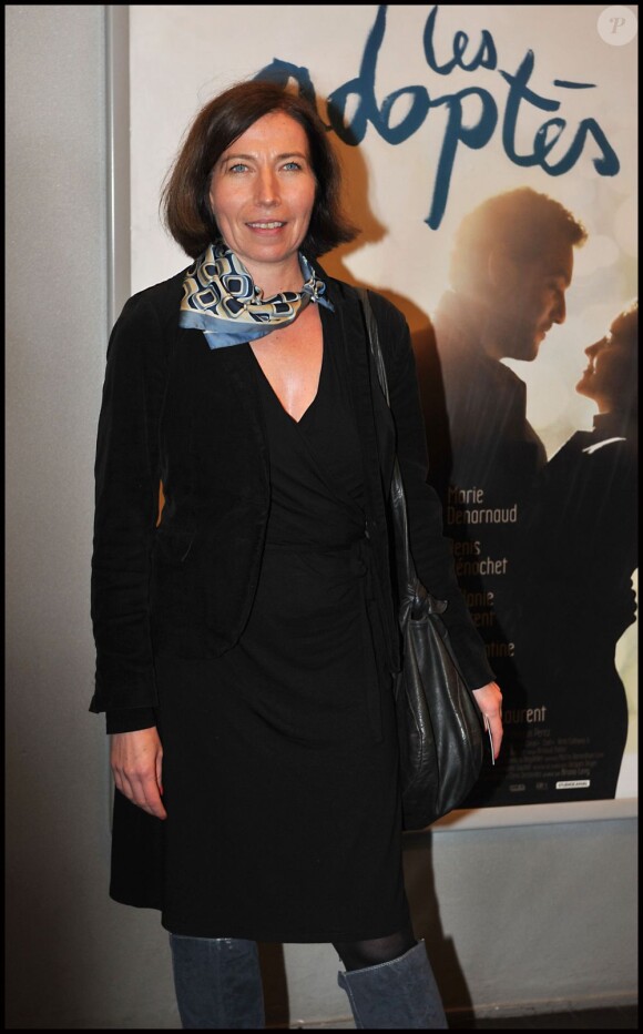 Elise Larnicol lors de la présentation du film Les Adoptés, à Paris, le 14 novembre 2011.