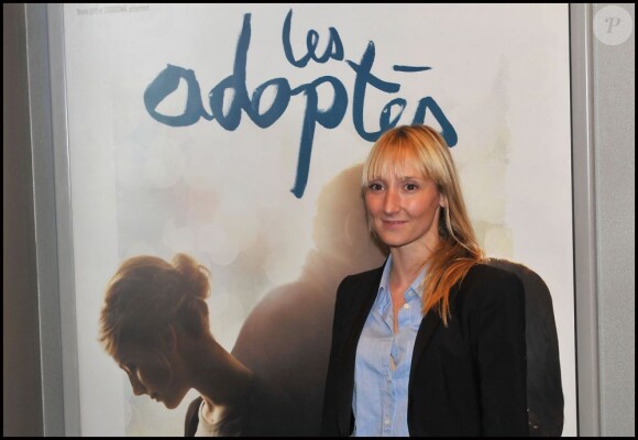 Audrey Lamy lors de la présentation du film Les Adoptés, à Paris, le 14 novembre 2011.