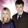 Billie Piper et David Tennant dans Doctor Who