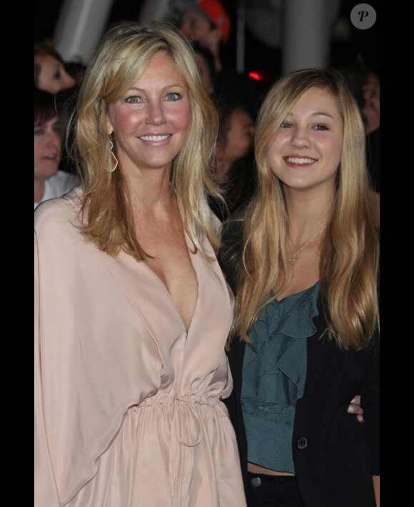 Heather Locklear et sa fille Ava lors de l'avant-première de Twillight : Breaking Dawn à Los Angeles en novembre 2011