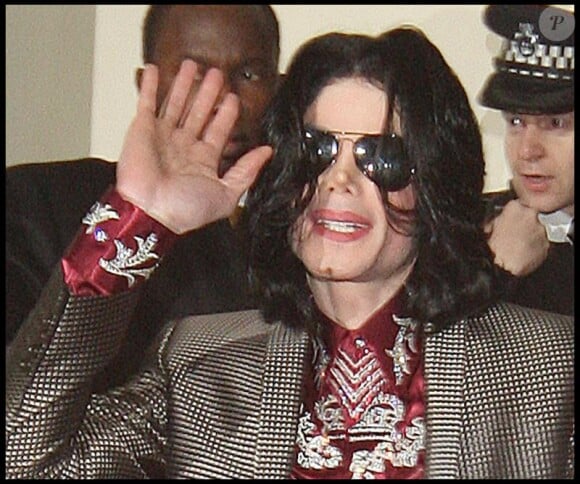 Michael Jackson photographié à Londres, en mars 2009.