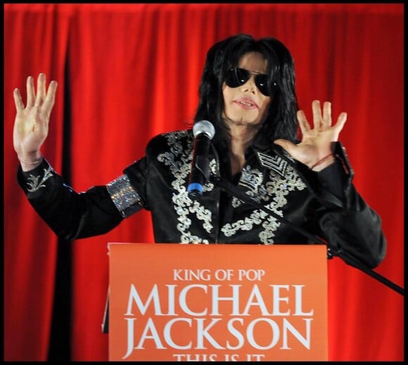 Michael Jackson, à Londres, en mars 2009.
