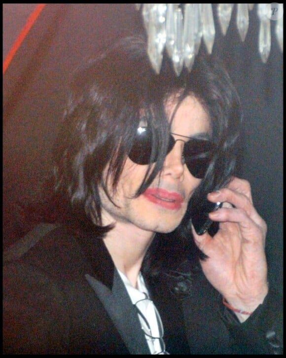 Michael Jackson à Los Angeles, en octobre 2008.