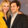 Karolina Kurkova et son amoureux Archie Drury étaient les invités d'honneur de l'ouverture de la boutique Tommy Hilfiger à Hambourg. Le 16 novembre 2011