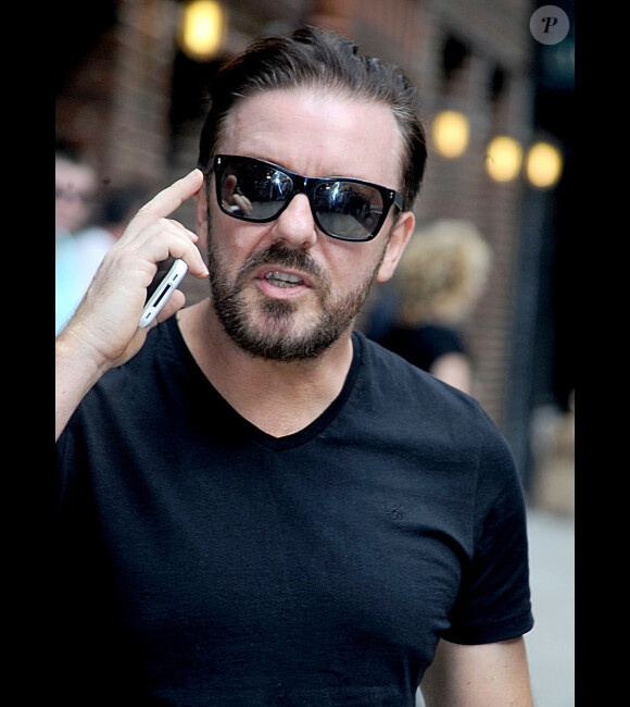 Ricky Gervais, le 2 août 2011 à New York.
