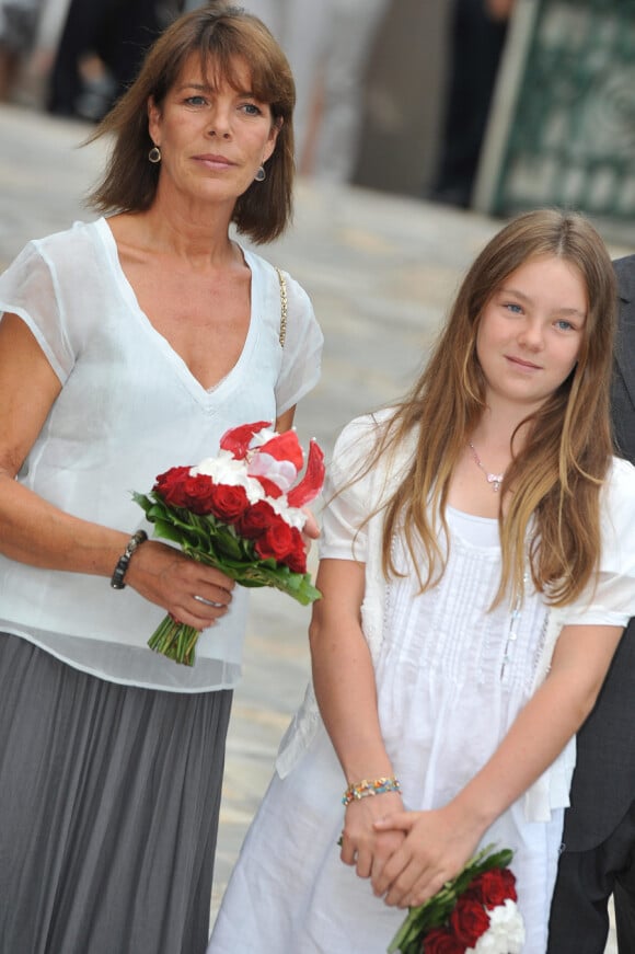 Princesse Alexandra de Hanovre et sa maman Caroline le 10 septembre 2011
